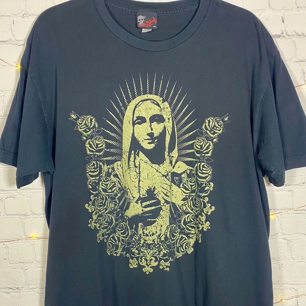 Rock Steady Mary Mother of Christ T-Shirt USA XL
